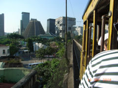 
On top of Arcas de Lapa, Santa Teresa tramway, Rio de Janeiro, September 2008